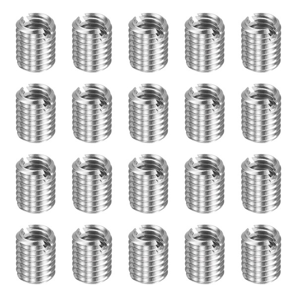 sourcing map 20pcs Thread Repair Inserts M8 x 1.25 Male