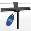 ecooe Silicone Shower Squeegee with Hanger, 11″/28cm Shower Squeegee for