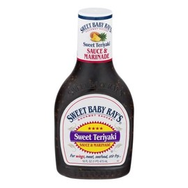 Sweet Baby Ray's Sweet Teriyaki Sauce and Marinade, 16OZ (Pack of 3)