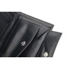 GERMANUS Lars the Classic Leather Wallet, black, Classic