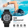 AVTREK Waterproof Pedometer Watch Step Counter for Walking No APP/Bluetooth