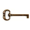 Furniture Key Antique Style Furniture Burnished Replacement Key Blank Patina
