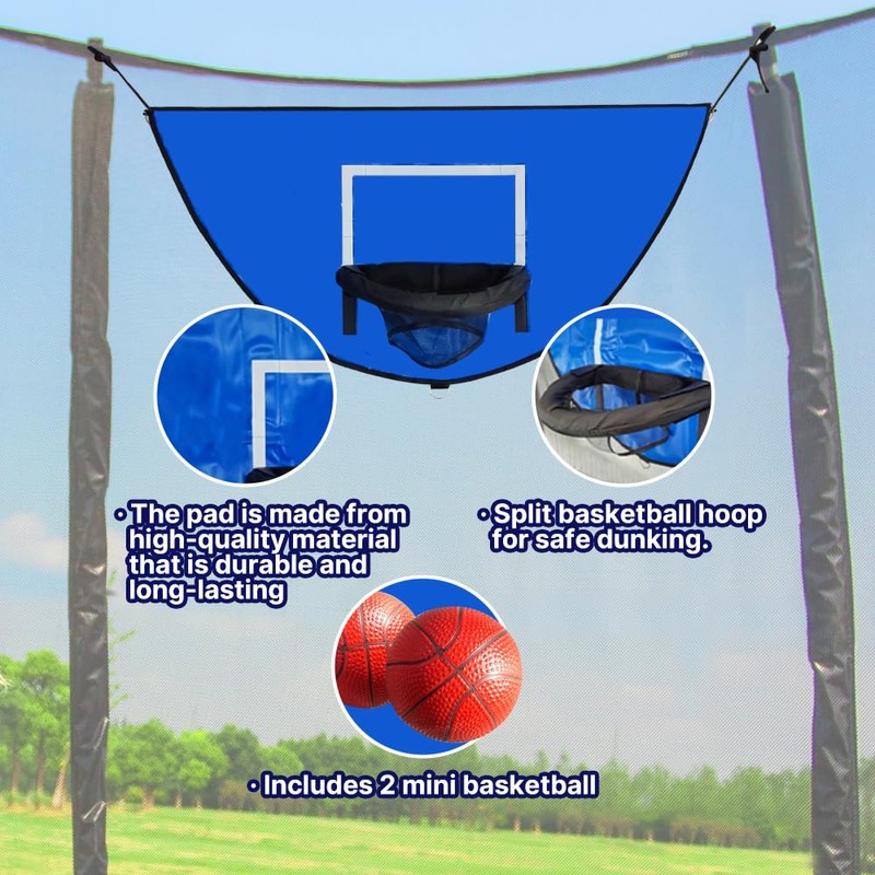 LEJUMP Trampolines Basketball Game