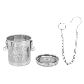 Spice Ball Spice Infuser Stainless Steel Mesh Basket Wire Easy to Clean Seasoning Strainer for Soup Kitchen Restaurants L