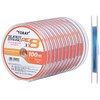Toray Super Strong PE X8, Multicolor, 328.2 ft (100 m),