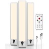 EZVALO Under Cabinet Lights, LED Closet Lights Wireless USB Charging,
