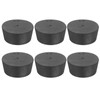 sourcing map Rubber Tapered Plug 48mm to 56mm Solid Test
