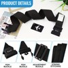 Suitcase Straps Pack of 2, Adjustable Suitcase Strap, 5 x