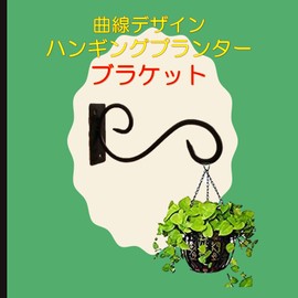 A-Chicot Iron Bracket Hanging Indoor Outdoor Hanging Gardening Hook