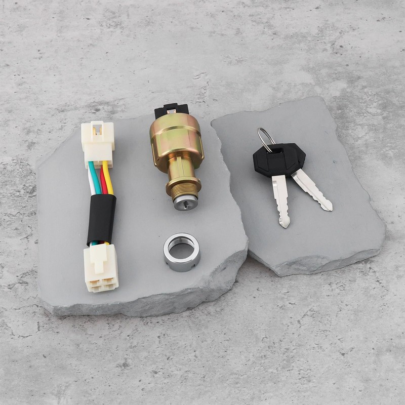 Create idea Forklift 4 Pin Ignition Switch JK411 0111187 Compatible