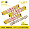Satya Nagchampa Citronella Incense Sticks, Satya Bng (Bangalore) Insenses 15gmx3
