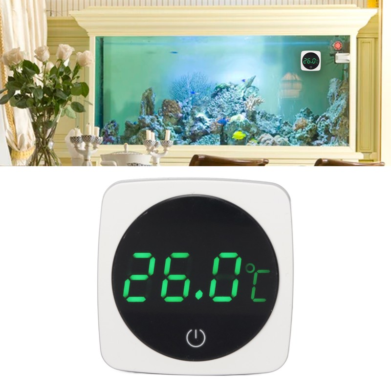 Fish Tank Thermometer High Accuracy Mini Digital Aquarium Thermometer with
