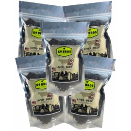 K9 Bros Liver of Beef Dog Treats (5 Pack)