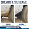 PIT66 Mud Flaps Splash Guards Mudguards Mudflaps, Compatible with 2005-2015