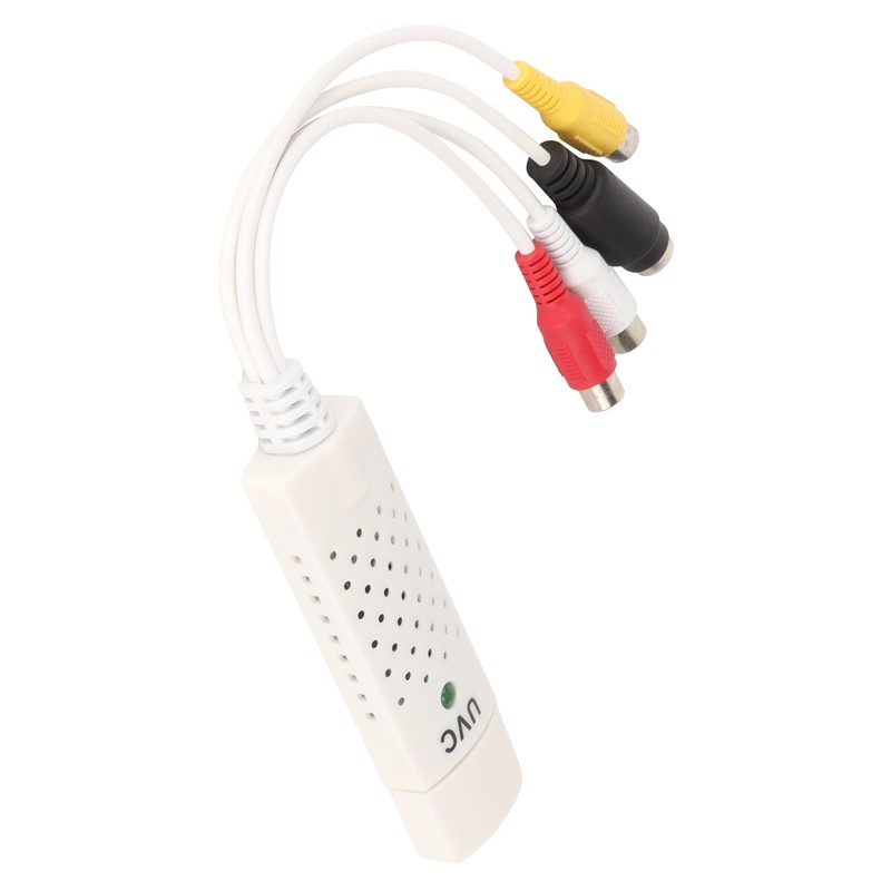 USB Video Capture Card DriveFree Monitoring Computer Accessory with 1Channel