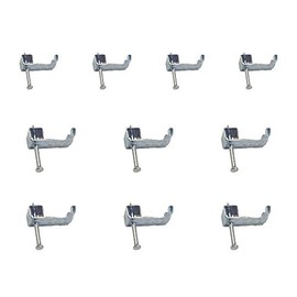 Clip 4 Fire 6.0mm Metal Fire Resistant Steel Cable Clip Compliance to 18th Edition Pack of 10