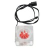 Water Cooling Flow Meter G1/4 Thread 8 Impeller 3 Way