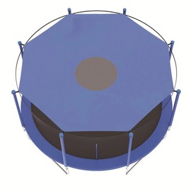 Trampoline Shade Cover for 8FT 10FT 12FT 14FT Trampoline, Sunproof Canopy for Outdoor