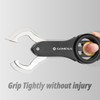 Gomexus Fish Lip Gripper with Scale,Max 40lbs Scale,for Safe Handling