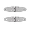JT-HLM 2Pcs Stainless Steel Boat Hinge Stamped 5-1/2'' Marine Mount