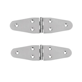 JT-HLM 2Pcs Stainless Steel Boat Hinge Stamped 5-1/2'' Marine Mount Door Hinges Hatch Boat Hinge Hardware Heavy Duty Boat Hinge merchent Marine