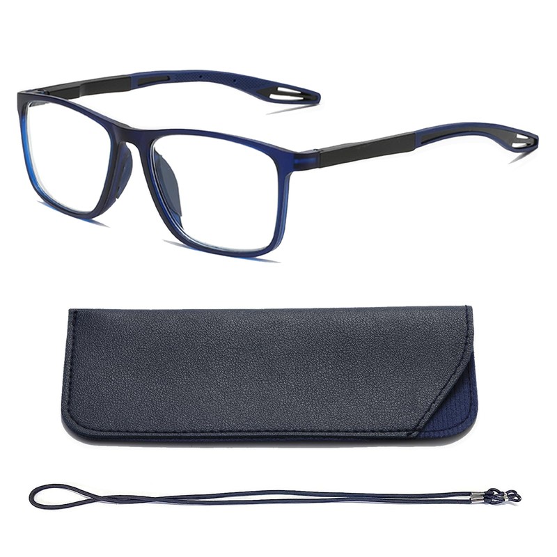 Hubeye TR90 Sports Anti Blue Glasses for Men and Women