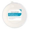 KitchenCraft Plastic Pudding Basin with Lid, Small, 275 ml (0.5