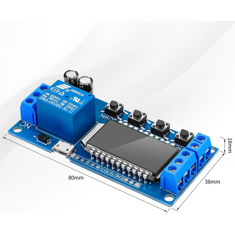 Timer Relay - Time Delay Relay DC 5V 12V 24V