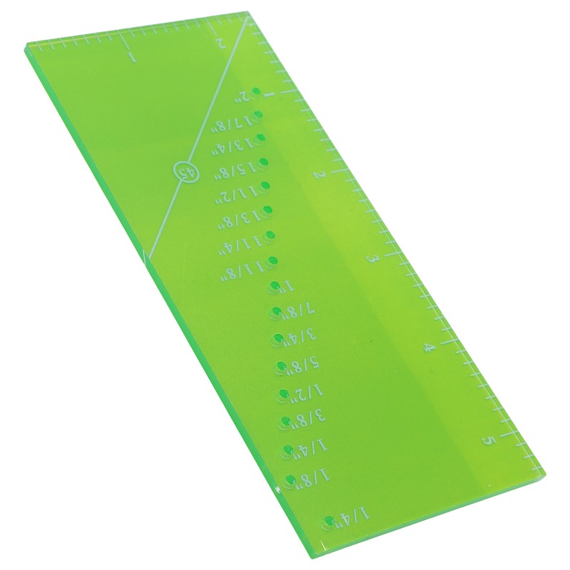 Magnetic Seam Guide Set Resistance Ruler Perforated Seam Measurement Quilting