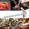 VIVIIHOO Meat Tenderiser Stainless Steel – Slicer & Meat Hammer,