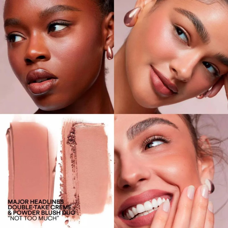 Patrick Ta Double-take Crème & Powder Blush Duo Rubor Tono