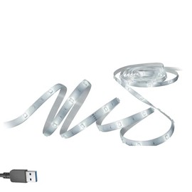 LED Tape Light, Illumination, USB Type, Indirect Lighting, TV PC, Indoor, Tape Light, 16.4 ft (4 m)