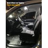 LIGHSTA 12PCS Super Bright White LED Interior Light Kit Package