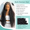 Human Braiding Hair for Boho Braids Human 110g 20 Inch