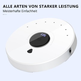 Enniewi Nail Cutter for Gel Nails 35000 U, Acrylic Nails, Manicure Pedicure Set, Professional Nail Cutter with LED Display and Pause Function, Bit Lock Design, Speeds and LED Display, White