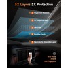 CDEFG Tempered Glass for 2024 2025 2026 Lincoln Nautilus Screen