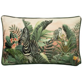 Evans Lichfield Manyara Kissenbezug, Polyester, Zebra, 30 x 50cm