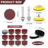 244PCS Sanding Discs Pad Variety Kit for Drill Grinder Rotary