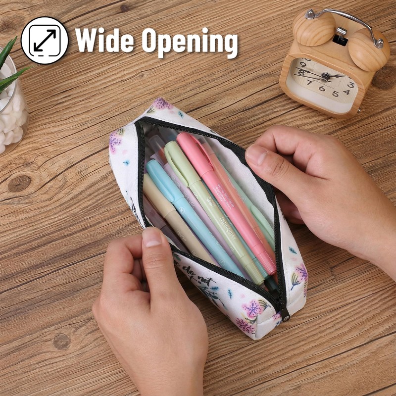 Mr. Pen- Cute Pencil Case Pouch, 2 Pack