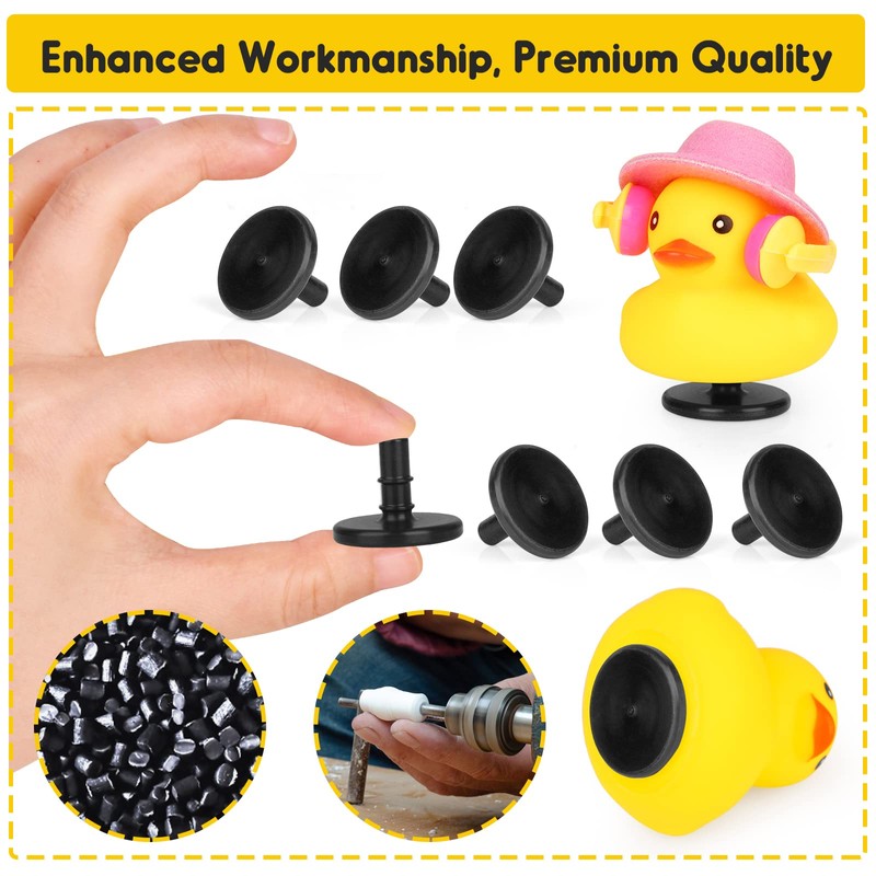 12 Packs Rubber Duck Holder Compatible with Jeep Duck Mount