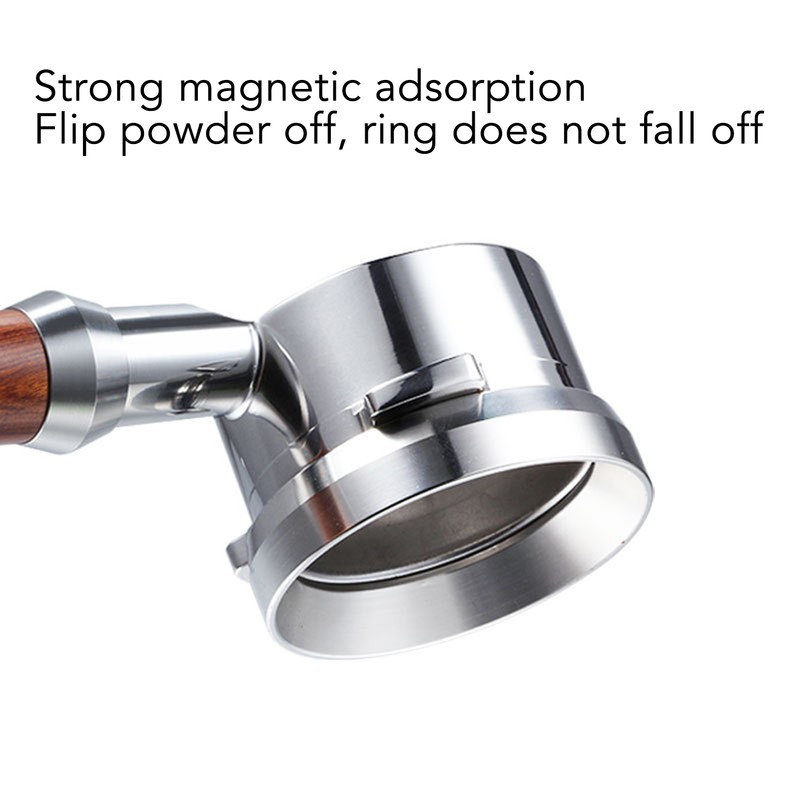 Intelligent Dosing Ring Brewing Bowl Portafilter Magnetic Coffee Powder Dosing