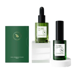 HESBUTY Beauty Essence, Hyaluronic Acid Blend, Highly Moisturizing, Increased Transparency, Suitable for Sensitive Skin, Light Fit, Night Care (01 - Brown)