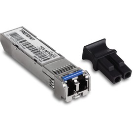 TRENDnet Mini-GBIC Single-Mode LC Module, Connection to a Standard Mini-GBIC Slot, Up to 80 km (49.7 Miles), TEG-MGBS80