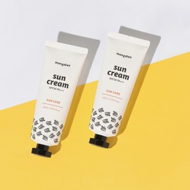 Mongdies [First sun care for over 6 months] 1+1 Mongdies Eye-free baby, infant, and child free sunscreen Zinc daily mild sunscreen SPF30 PA+++ / [6개월 이상 첫 선케어] 1+1 몽디에스 눈시림 없는 아기 유아 어린이 무기자차 징크 데일리 순한 선크림 SPF30 PA+++