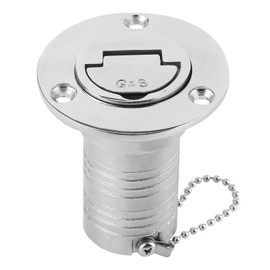 Relleno de llenado de cubierta de combustible marino con tapa sin llave Herrajes de acero inoxidable 316 para caravana de yates de barcos (50 mm) Llenado de combustible Llenado