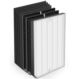 2000 Replacement Filter Compatible with Air Doctor 2000 Air Purifier – Includes 1 High-Efficiency Filter, 2 Activated Carbon Filters, and 4 Pre-Filters – Compare to ADF2001, ADF2002, ADF2003