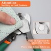 LEONTOOL 6-Inch Cable Wire Cutters Heavy Duty Cable Cutters, High