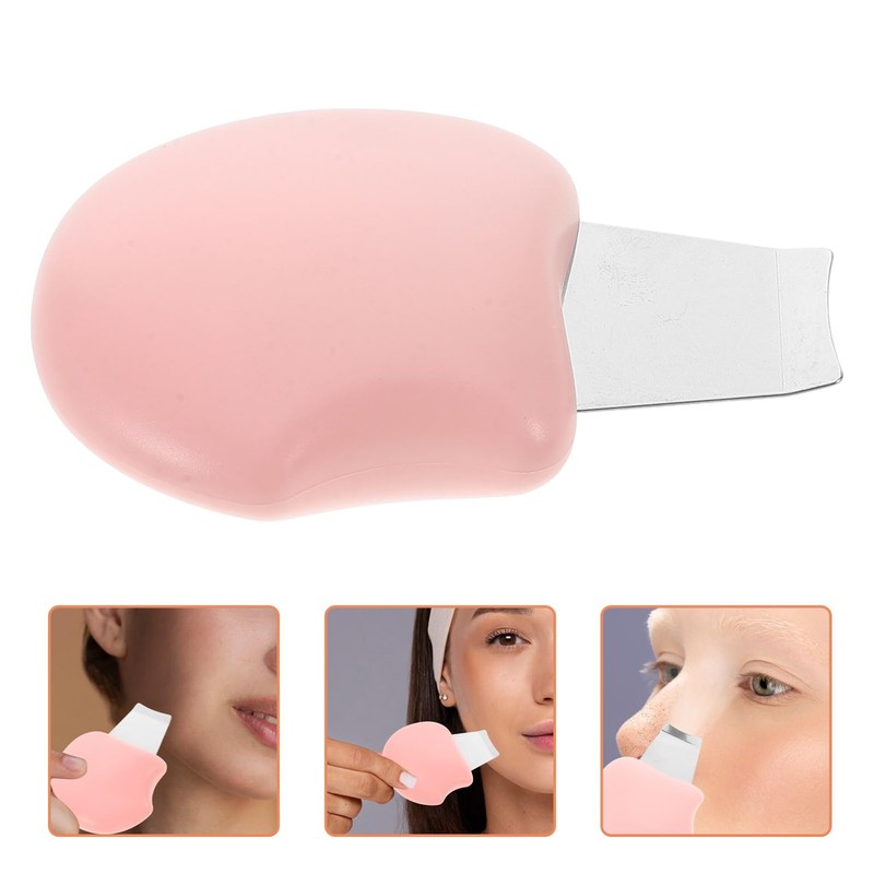 WOONEKY Ergonomic Handle Blackhead Extractor Facial Exfoliator Tool Pore Vacuum