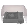 REDCAMP Folding Stainless Steel Stove Windscreen, Camping Stove Windshield Butane