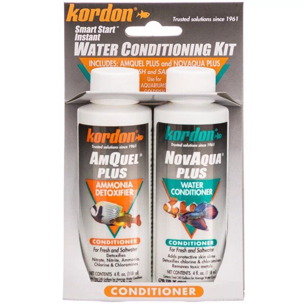 Kordon Smart Start Instant Water Conditioning Kit 4oz AmQuel+ and